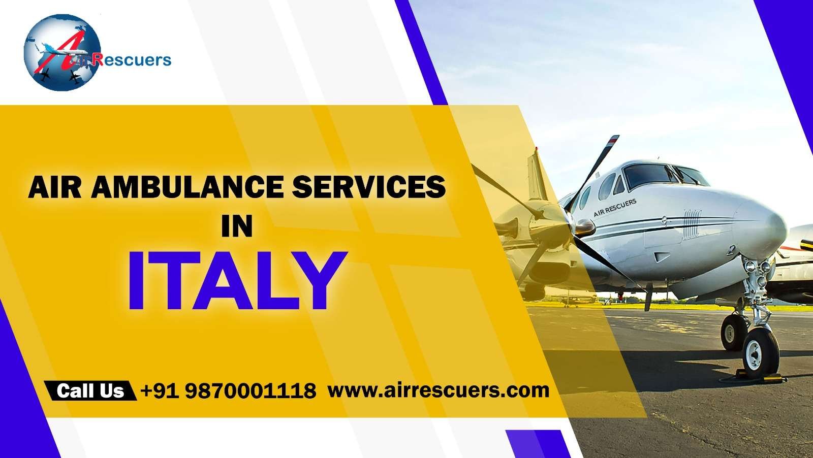 Air Ambulance Service in Italy