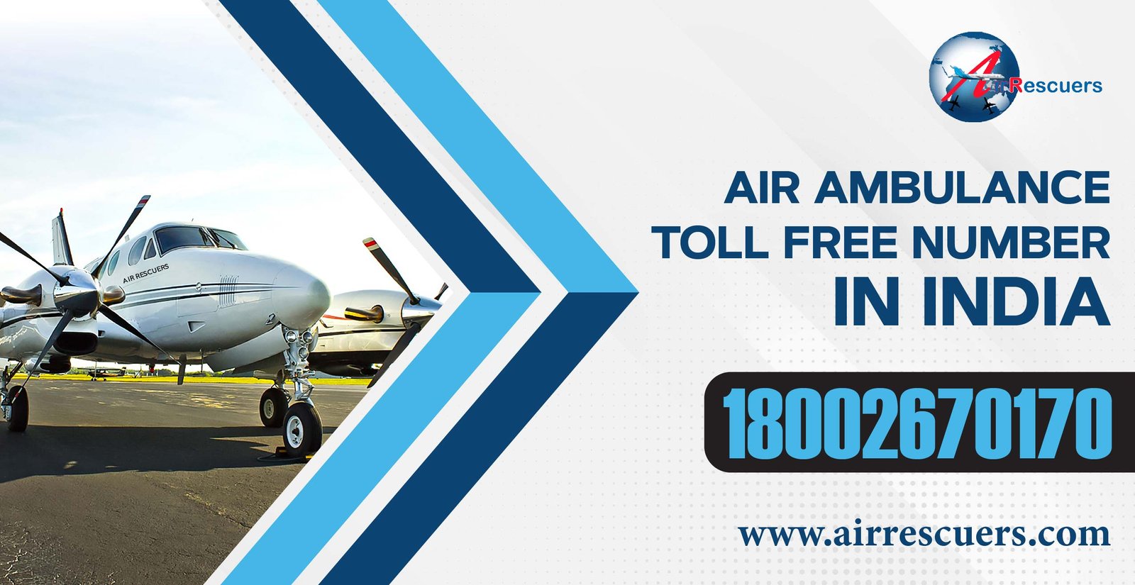 air ambulance toll free number in India 18002670170 Air Rescuers air ambulance toll free number in India 18002670170 Air Rescuers