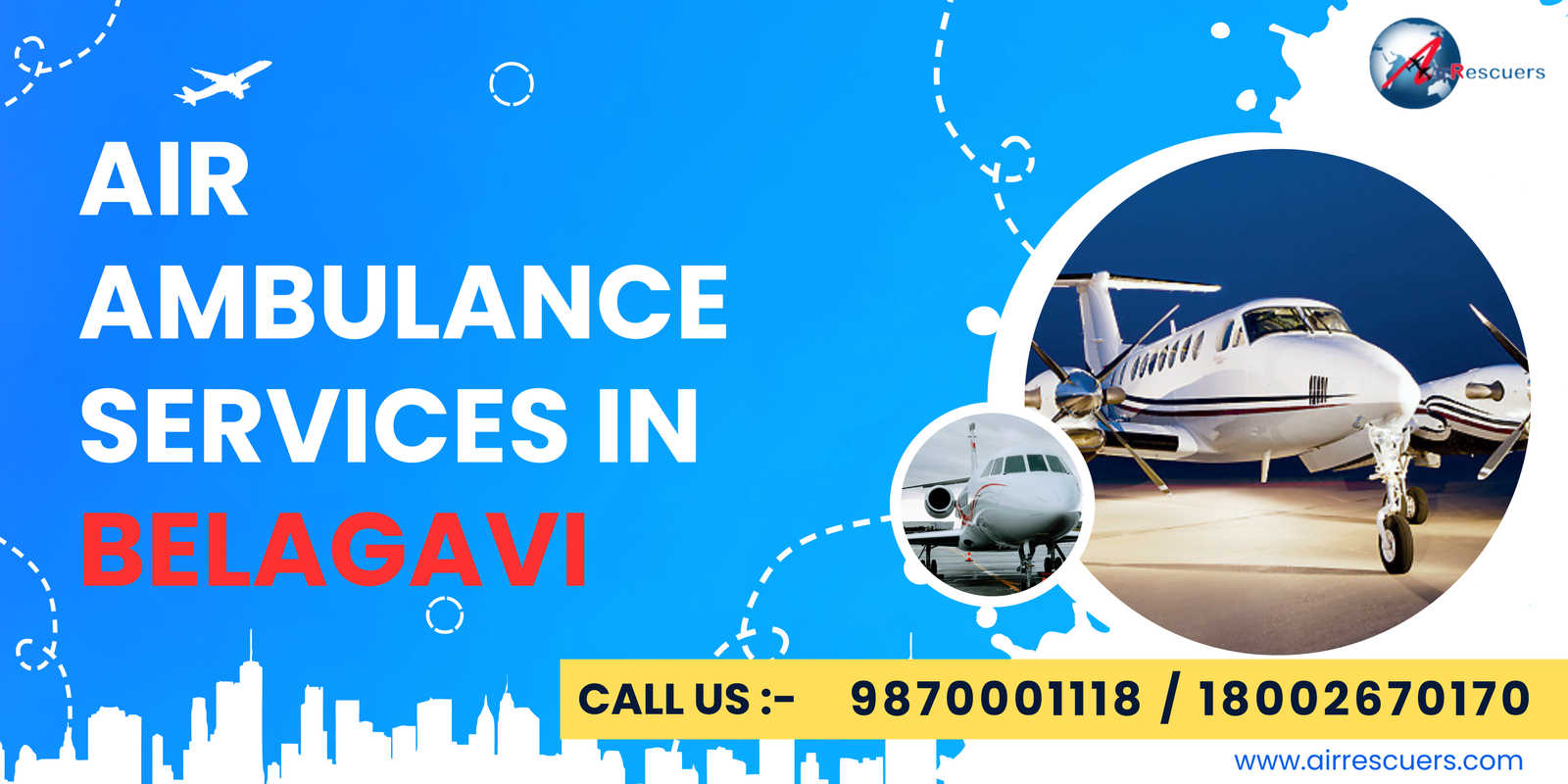 Air Ambulance Services in Belagavi