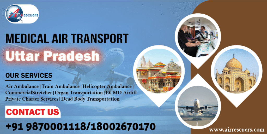 Medical Air Transport Uttar Pradesh