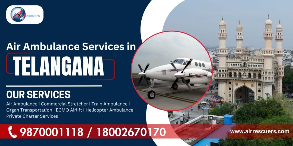 Air Ambulance Services in telangana