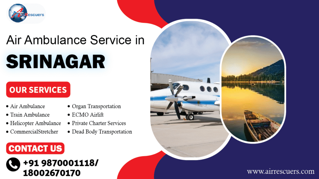 Air Ambulance Service in Srinagar