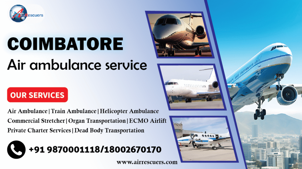 Air ambulance service coimbatore