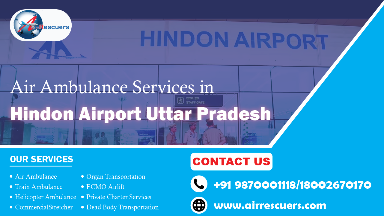 air ambulance services in Hindon Airport