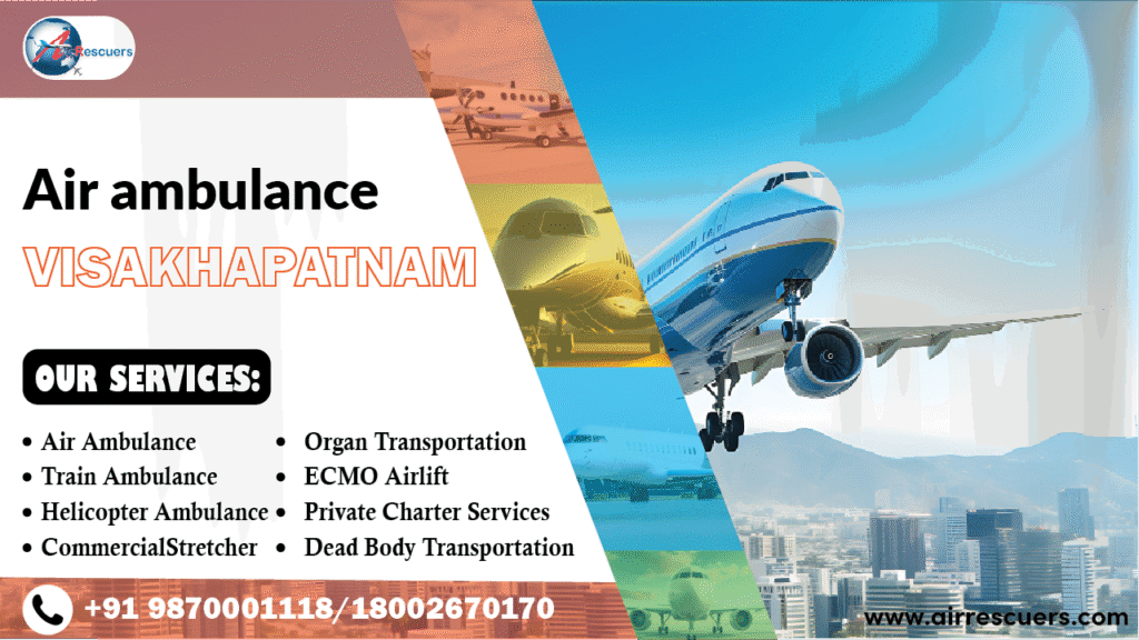 Air ambulance Visakhapatnam
