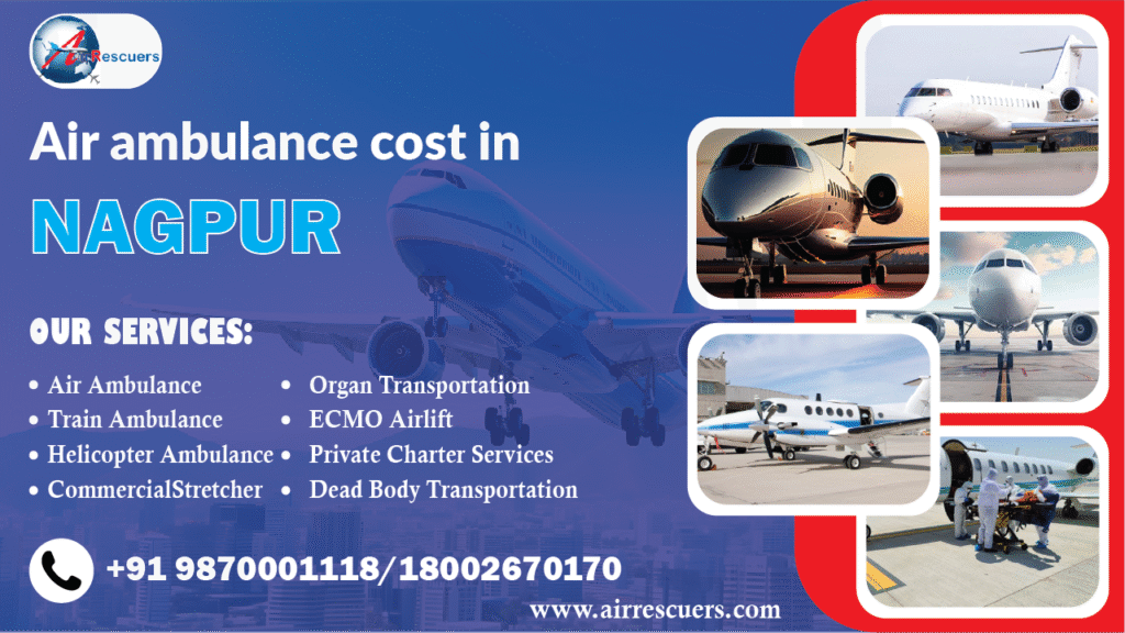 Air ambulance cost in Nagpur