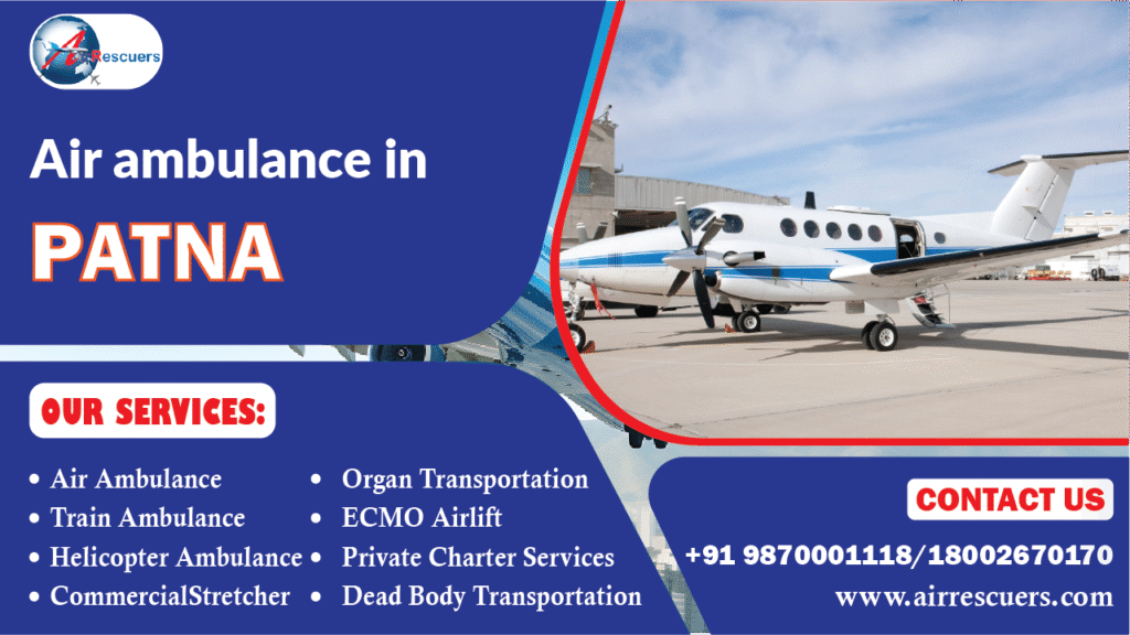Air ambulance in Patna