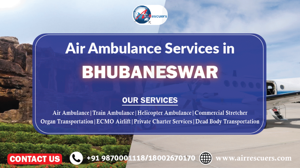 Air Ambulance Services in Bhubaneswar