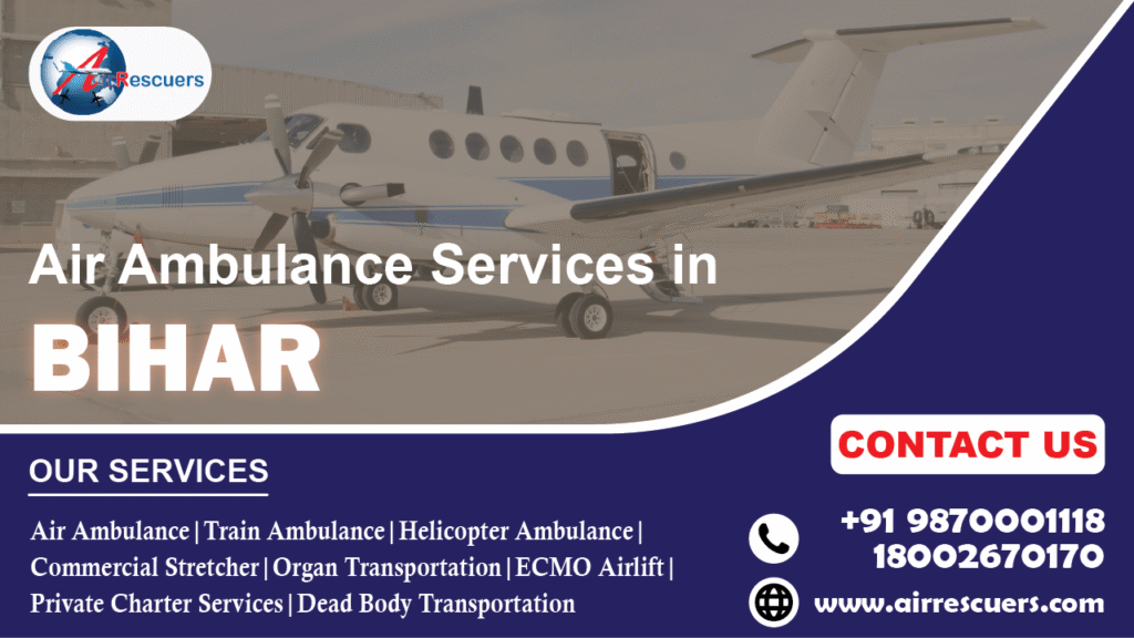 air ambulance services in Bihar