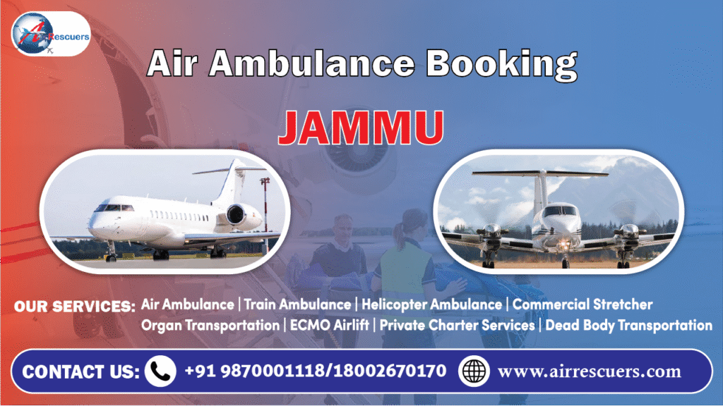 Best Air Ambulance Service Jammu
