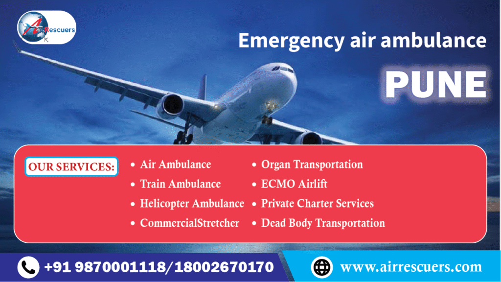Emergency air ambulance Pune
