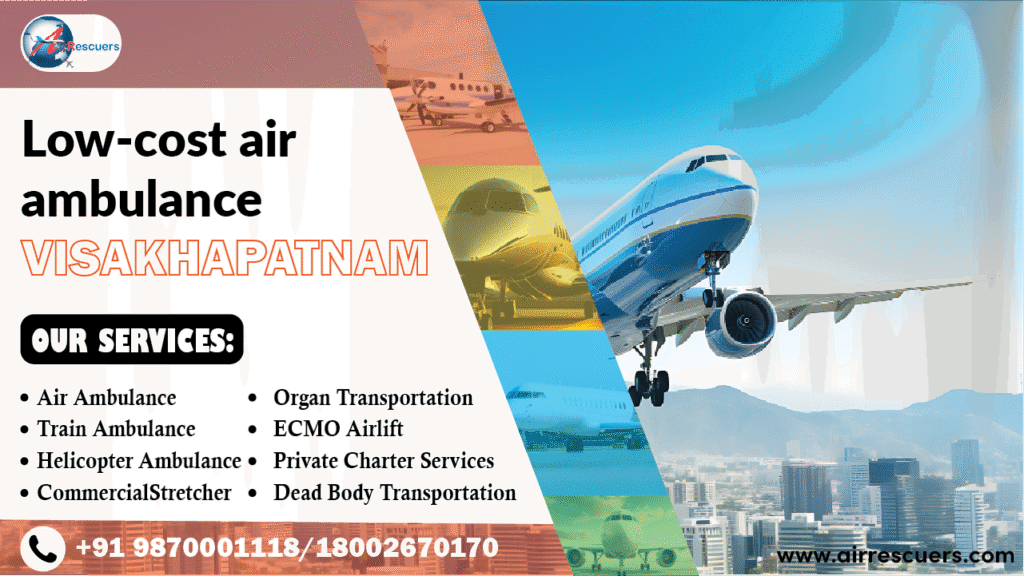 Low-cost air ambulance VisakhapatnaM