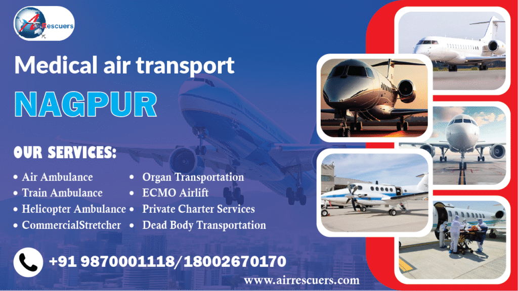 Medical air transport Nagpur