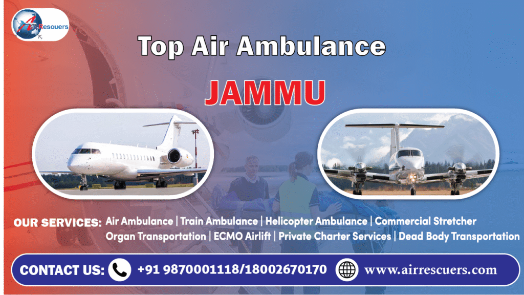 Top Air Ambulance Jammu