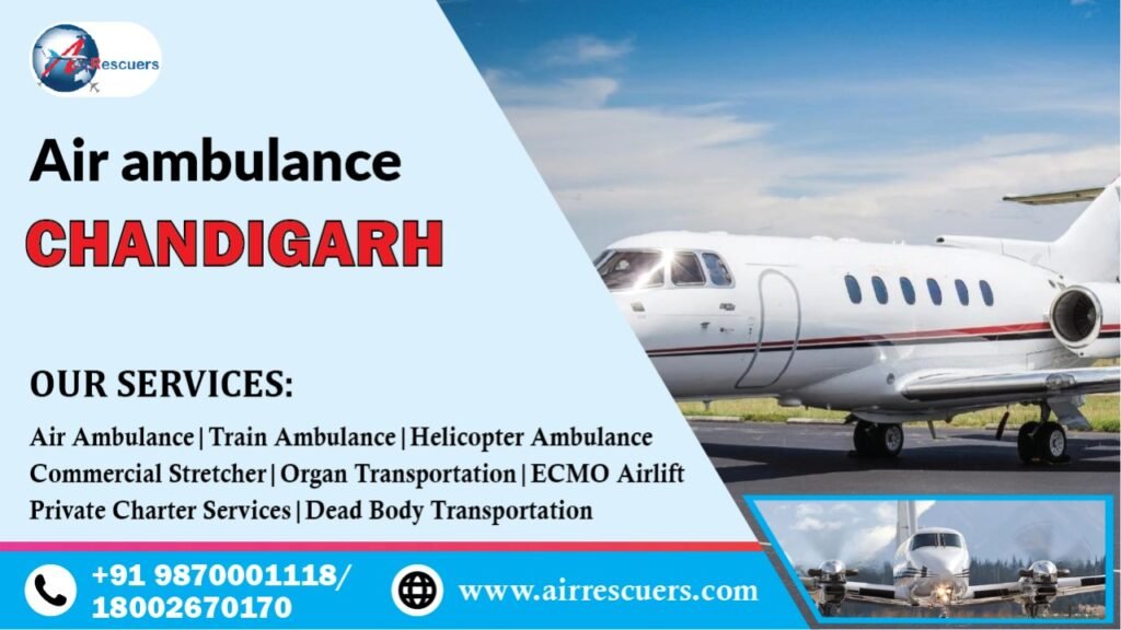 Air Ambulance Chandigarh