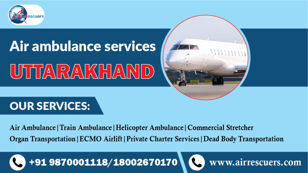 air ambulance services Uttarakhand