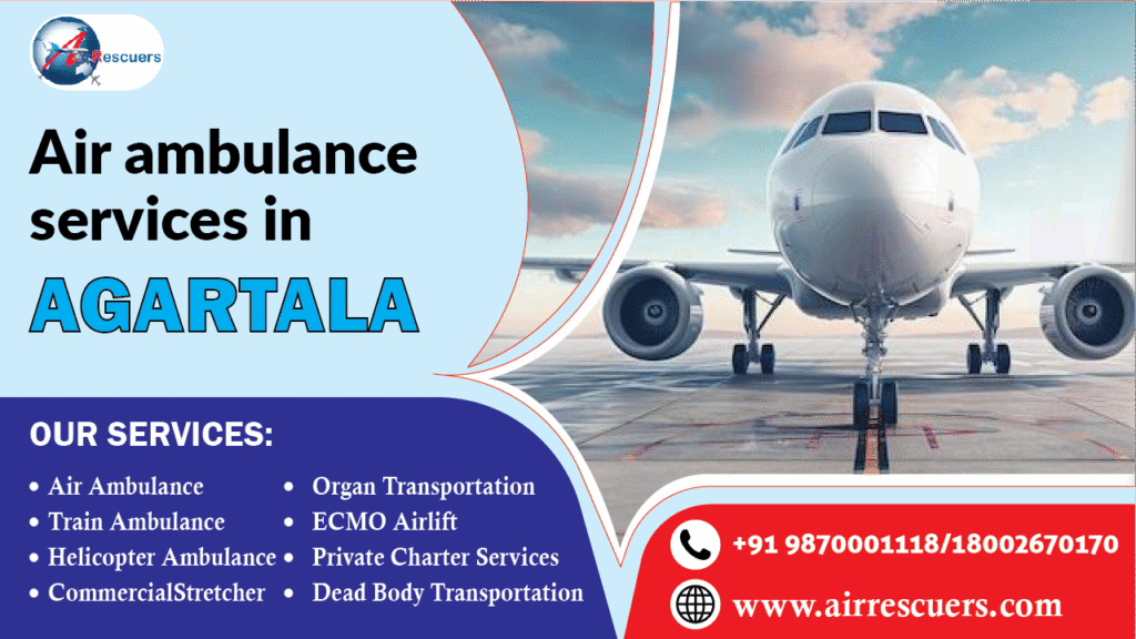 air ambulance services in Agartala