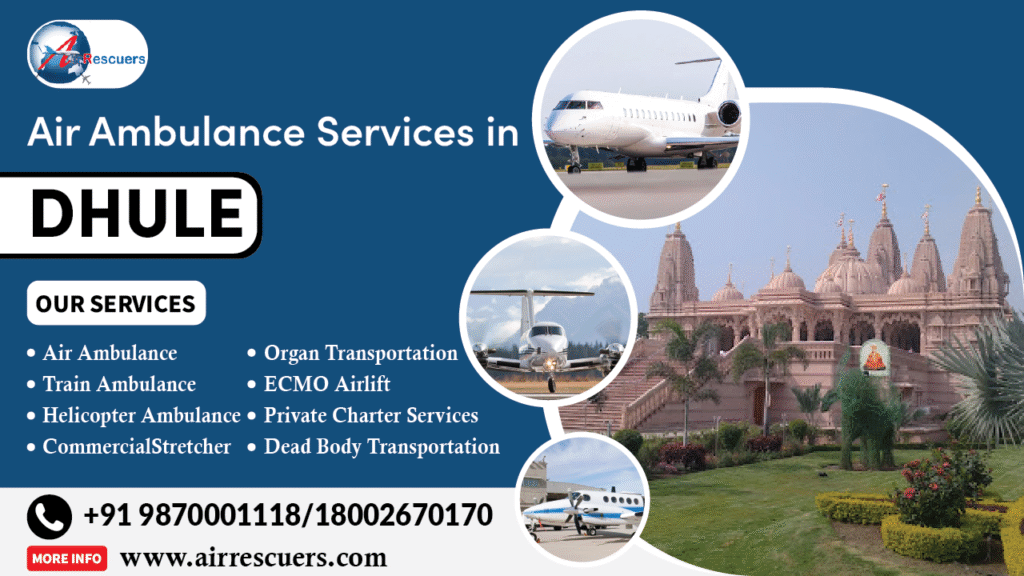 Air Ambulance Services in Dhule