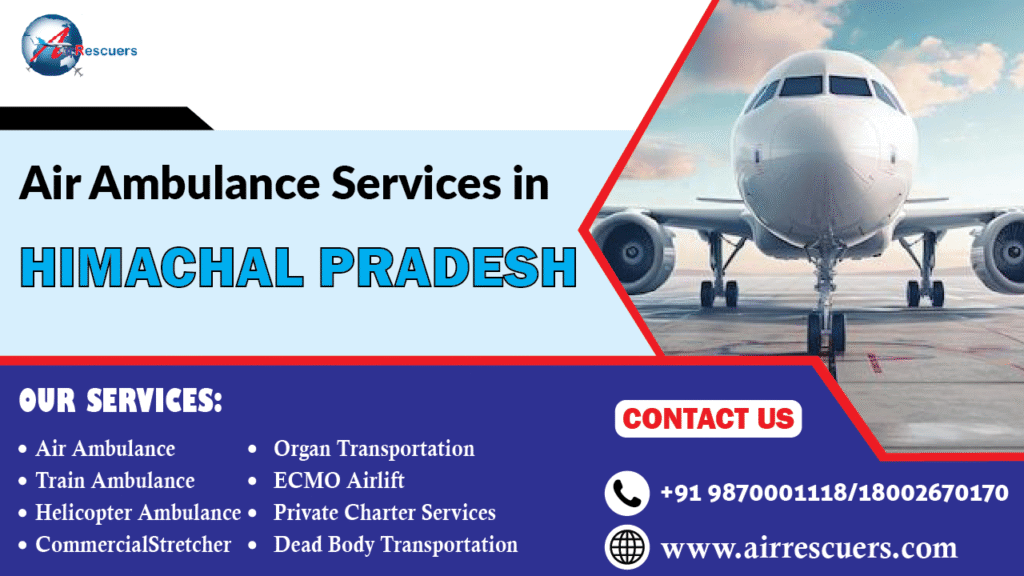 air ambulance services in Himachal Pradesh