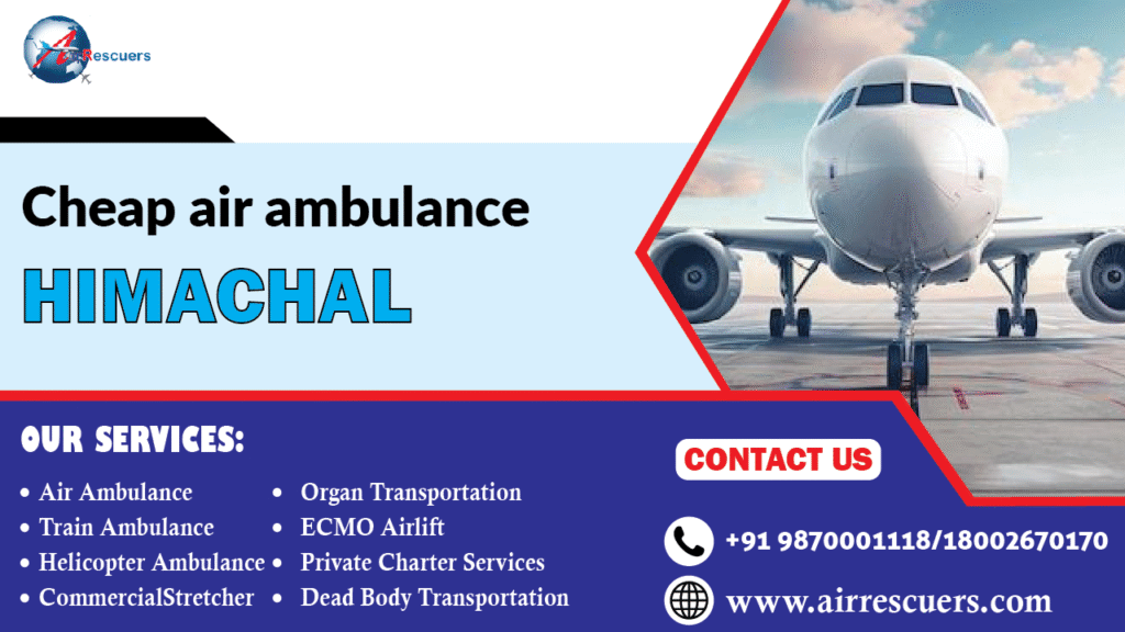 cheap air ambulance Himachal