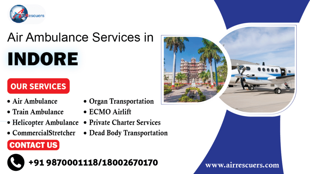 air ambulance services in Indore