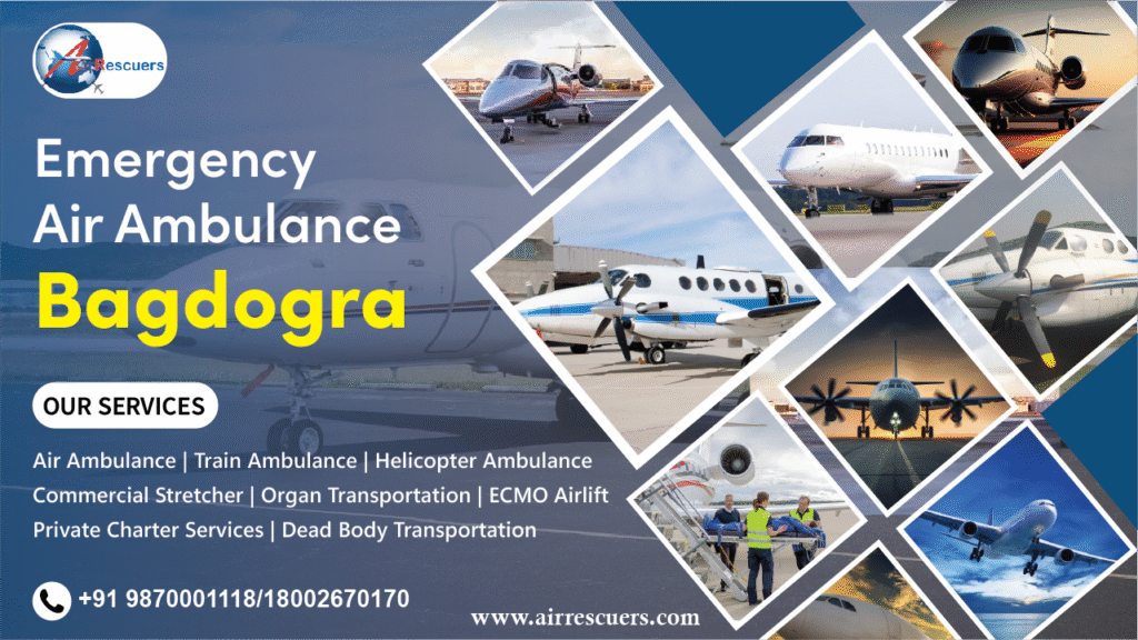 emergency air ambulance Bagdogra
