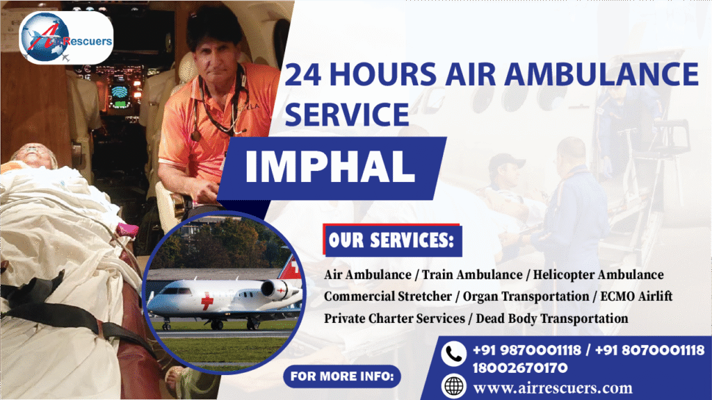 24 hours air ambulance service imphal