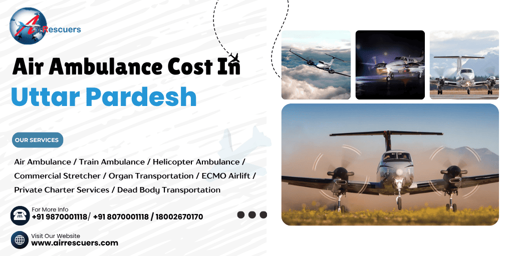 Air Ambulance Cost in Uttar Pradesh