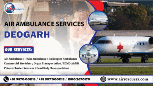 Air Ambulance Services Deogarh