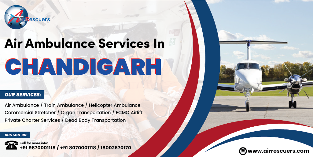 Air Ambulance Services in Chandigarh