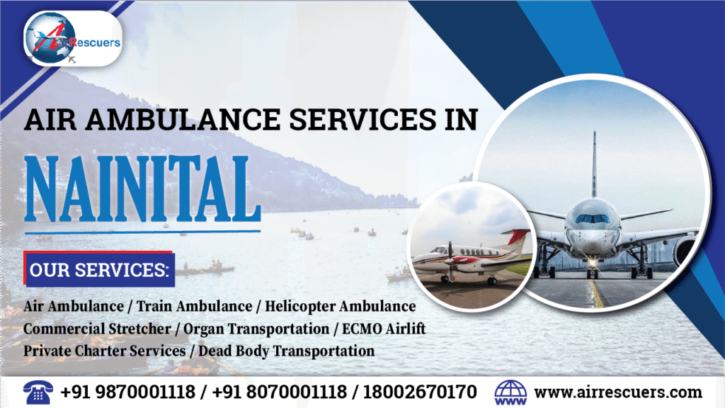 Air Ambulance Services in Nainital