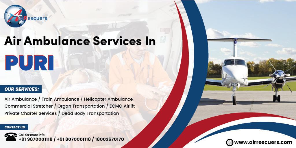 Air Ambulance Services in Puri
