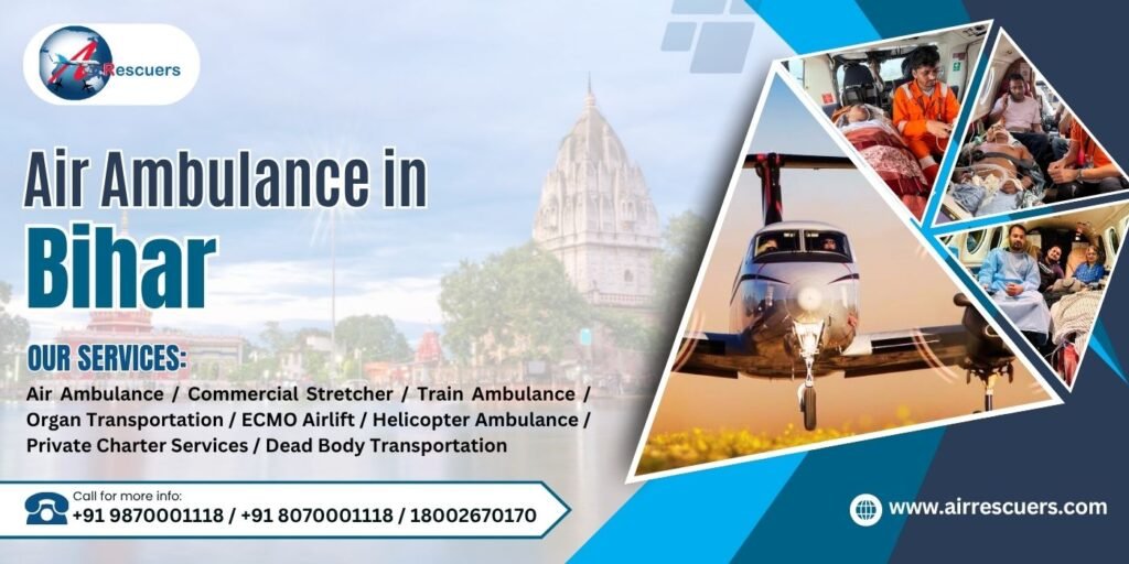 Air Ambulance in bihar