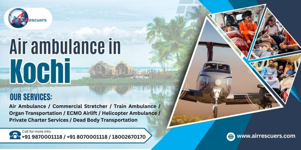 Air ambulance in kochi