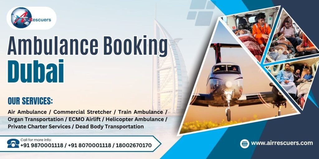 Ambulance booking dubai