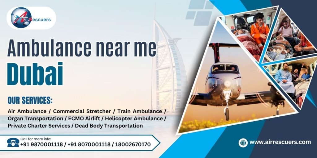 Ambulance near me dubai