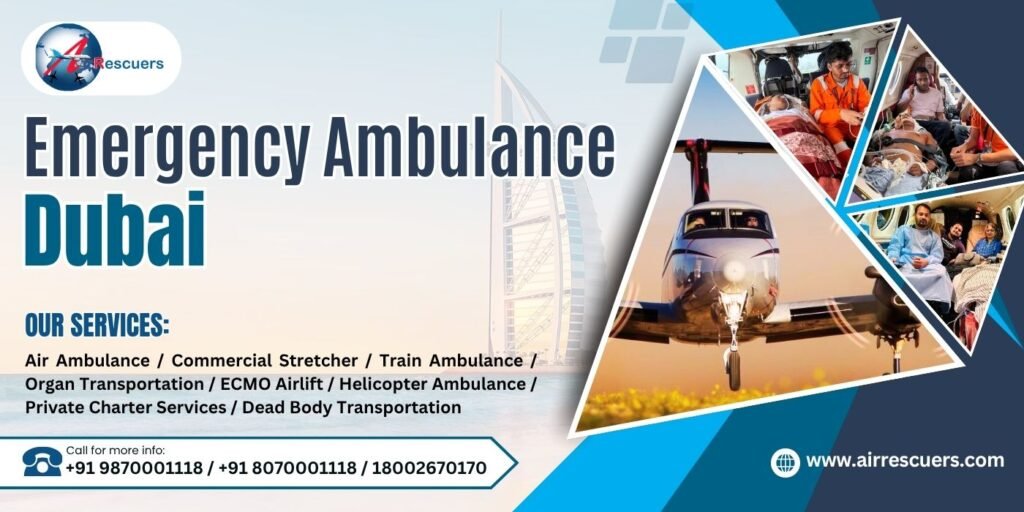 Emergency ambulance dubai