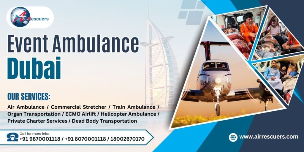 Event ambulance dubai