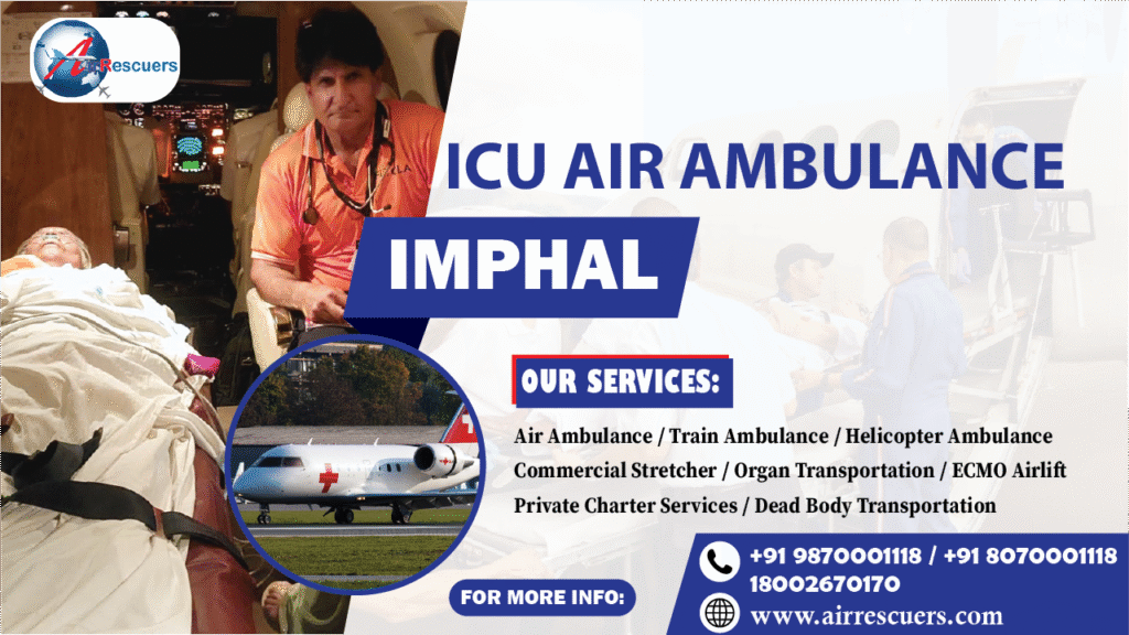 ICU Air ambulance Imphal