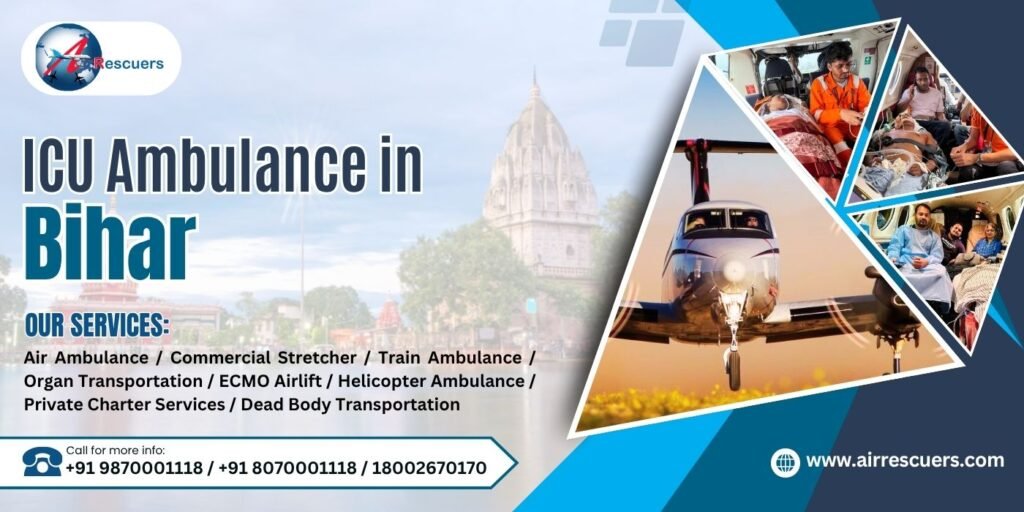 ICU Ambulance in bihar