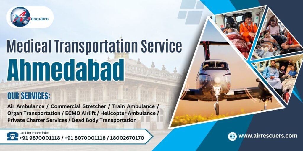 Medical Transportation Service Ahmedabad