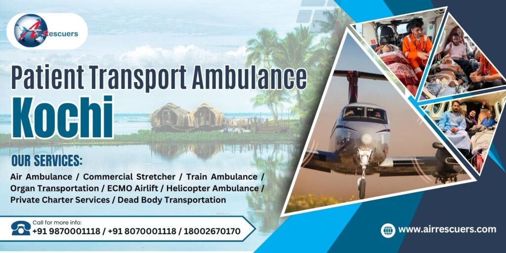 Patient transport ambulance kochi