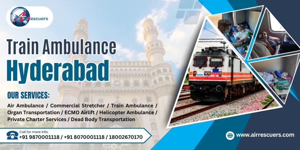 Train Ambulance Hyderabad