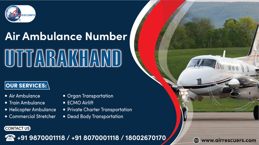 air ambulance number uttarakhand