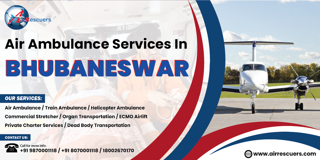 Air Ambulance Services in Bhubaneswar
