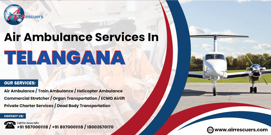 Air Ambulance Services in telangana