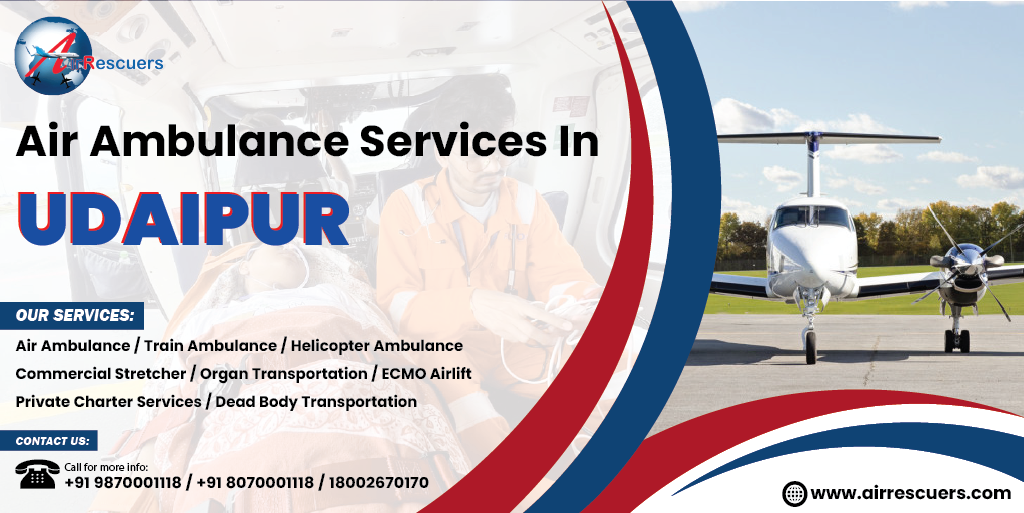 Air Ambulance Services in Udaipur