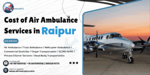 cost of air ambulance services in raipur