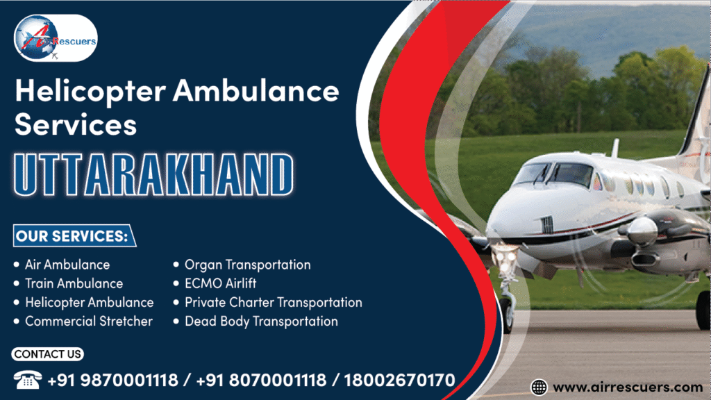 helicopter ambulance services uttarakhand